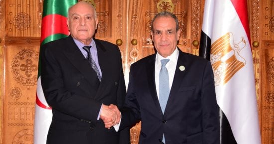 وزير الخارجية يبحث مع نظيره الجزائرى التعاون والتنسيق إزاء القضايا الإقليمية