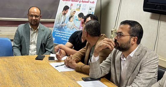 وكيل صحة سوهاج يتابع مؤشرات تطعيم الأطفال ضد الحصبة والحصبة الألمانية