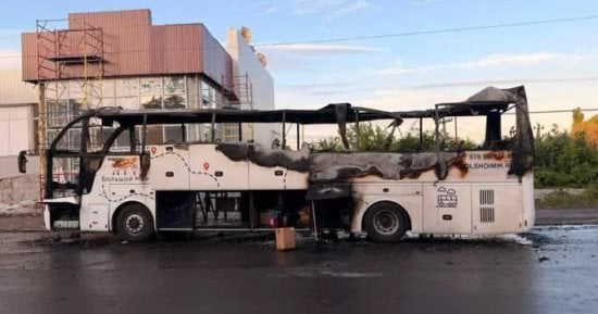 مقتل شخص فى هجوم بمسيرة على حافلة تقل 31 راكبا فى زابوروجيا.. وروسيا تكشف التفاصيل