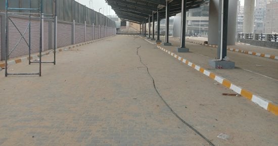 إنشاء موقف سرفيس مترو فيصل ضمن خطة تطوير منظومة النقل ببولاق الدكرور.. صور