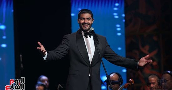 خالد سليم يتألق بأغانى العندليب وفيروز فى حفل مهرجان الموسيقى العربية.. صور