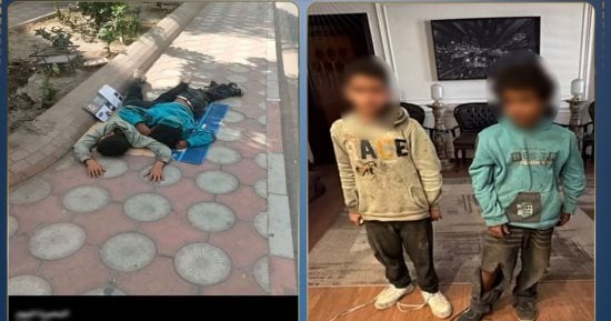 الداخلية تكشف ملابسات منشور طفلي كوم حمادة وتنسق مع التضامن لرعايتهما