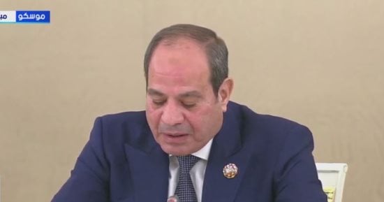فخامة الرئيس السيسى من الكرملين: نتطلع لزيادة التنسيق فيما يتعلق بالوحدات الإضافية بمحطة الضبعة بعد 2030