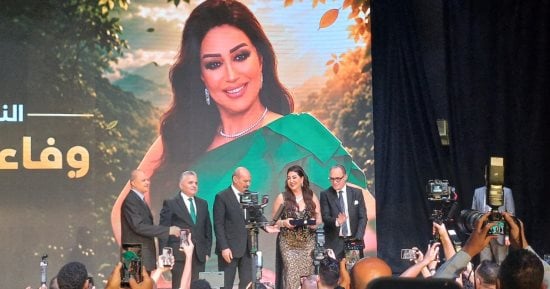 وفاء عامر من مهرجان VS-FILM: السويس بلد عظيم وأهلها بواسل يعرفون معنى الوطن