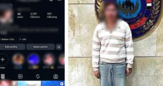 ضبط شخص بالهرم ينشر مقاطع بملابس نسائية لزيادة المشاهدات والأرباح