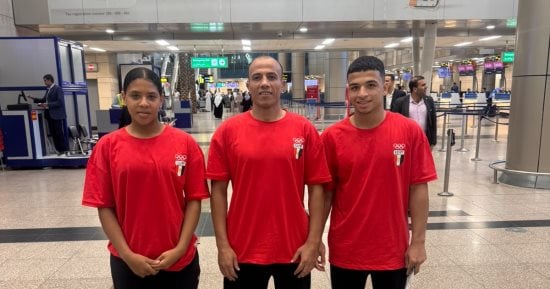 فوج جديد من بعثة مصر يتوجه إلى السنغال استعدادًا لأولمبياد الشباب