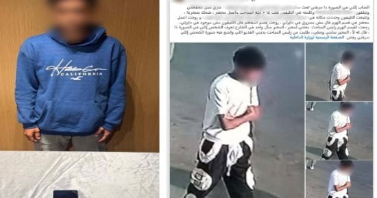ضبط عامل توصيل استولى على هاتف محمول فقده طالب   