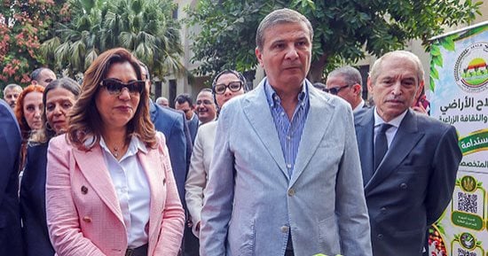 وزير الزراعة يفتتح مهرجان النباتات الطبية والعطرية في نسخته الخامسة بالدقي