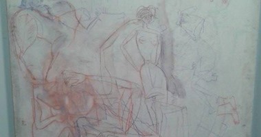 حامد ندا.. فنان للرمق الأخير.. عاش للرسم ومات به