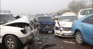 بالأسماء.. مصرع شخص وإصابة 7 آخرين فى تصادم سيارتين بجنوب سيناء