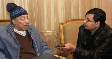 بالصور.. صلاح السعدنى: دعوات التظاهر مضيعة للوقت ومبارك"غلبان".. خطوات السيسى محسوبة و"الإسلاميين خسارة فيهم الاسم".. الفن مافيهوش حلال وحرام.. وأرفض تجسيد الأنبياء فى السينما والتليفزيون