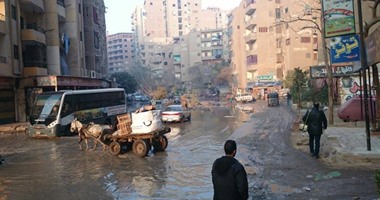 شكوى من تدنى الخدمات وطفح المجارى فى شارع التعاون بالجيزة