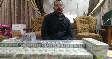ضبط 23 ألف قرص ترامادول بحوزة كيميائى فى سوهاج