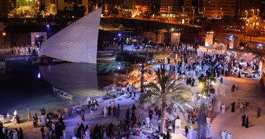 مهرجان قصر الحصن 2015 فى أبوظبى يستقطب 120 ألف زائراً