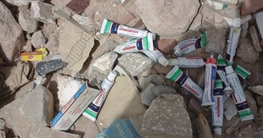 بالصور.."صحة الوادى الجديد" تلقى أدوية صالحة للاستخدام بالزراعات والبرك