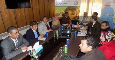 صور.. تدريب العاملين بمياه أسيوط على التعامل مع تسريب غاز الكلور والحرائق