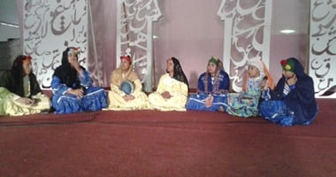 بالصور.. الفرح الفلاحى فى مخيم الفنون بمعرض الكتاب