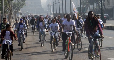 وزارة الرياضة تنظم سباقا للدراجات بمشاركة 5000 مشارك