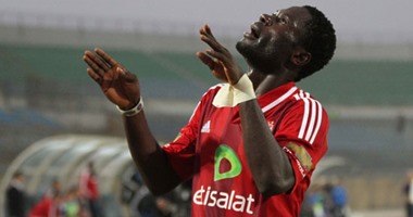 مهاجم الأهلى النيجيرى يتمنى اللحاق بمباراة المغرب التطوانى