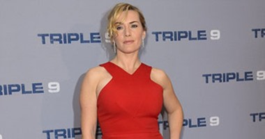 كيت وينسلت بإطلالة جذابة فى العرض الخاص لفيلم  Triple 9 بنيويورك