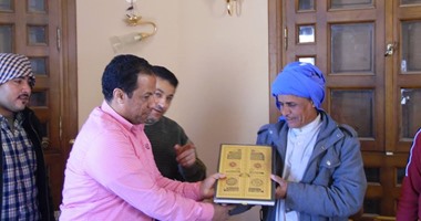  مدير أثار جنوب سيناء يشهد حفل تكريم حارس معبد سرابيط الخادم