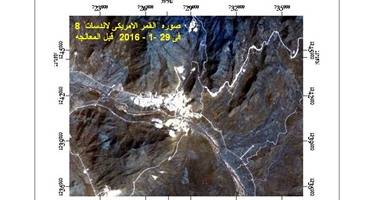  بالصور.. الأقمار الصناعية: سد النهضة يخزن 96.320 مليار متر مكعب وليس 76