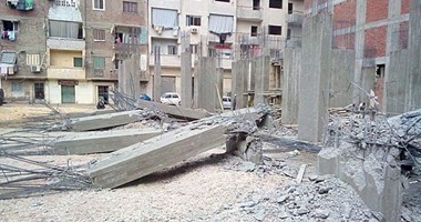 إزالة عقارين على أرض أملاك دولة بشارع مستشفى الصدر فى العمرانية