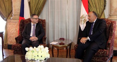 وزير الخارجية يبحث مع نظيره التشيكى اليوم سبل دفع العلاقات الثنائية