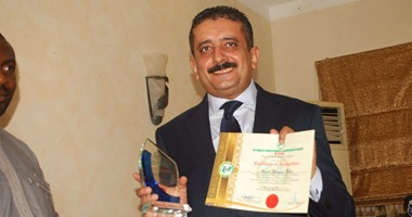 رئيس المكتب الإعلامى المصرى الدبلوماسى الأكثر تعاونا مع الإعلام النيجيرى