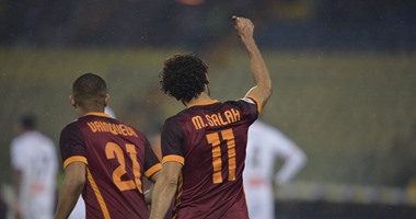 جماهير روما تختار محمد صلاح "الأفضل" فى مواجهة كاربى