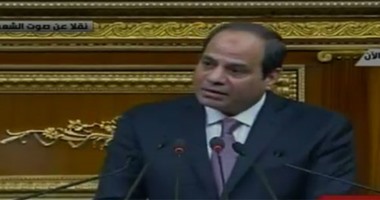 بالفيديو.. السيسى :الشعب المصرى انتصر للحرية أمام دعاة الردة والتخلف