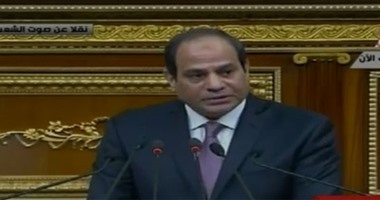 السيسى: هناك من يتربص بالدولة المصرية ويحاول عرقلة مسار التنمية