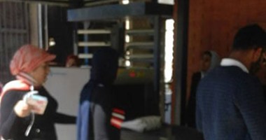 بالصور.. انتظام اليوم الأول فى الدراسة بجامعة الإسكندرية