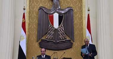 السيسى: "أمامنا فرصة لبناء الوطن وسنبنيه بعون الله"