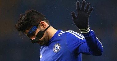 بالفيديو.. دييجو كوستا يظهر بالقناع مع تشيلسى للمرة الأولى