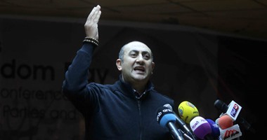 خالد على ينظم مؤتمرا صحفيا للإعلان عن حملته الرئاسية