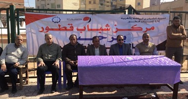 بالصور.. رئيس مدينة قطور بالغربية يفتتح دورى الهيئات الحكومية لكرة القدم