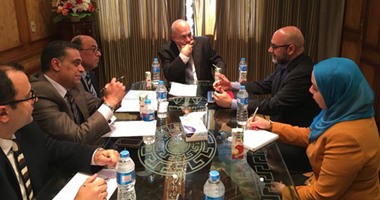 رئيس هيئة النيابة الإدارية يلتقى الممثل الإقليمى لمكتب الأمم المتحدة