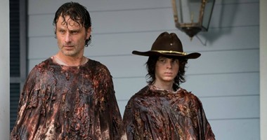 بالصور.. عودة الموسم السادس من سلسلة الرعب "The Walking Dead"