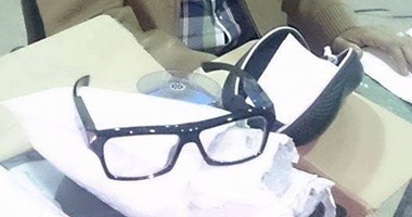 إحباط تهريب نظارة طبية مزودة بكاميرا تجسس واردة من أمريكا بمطار القاهرة