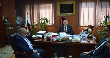 بالصور.. "الشباب والرياضة" تستقبل قنصل فلسطين بالإسكندرية