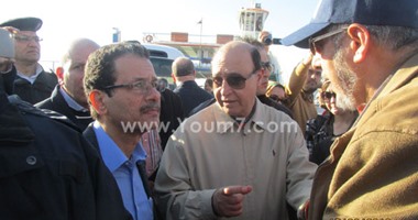 بالصور.. مميش: الافتتاح الرسمى لميناء شرق بورسعيد 24 فبراير الجارى