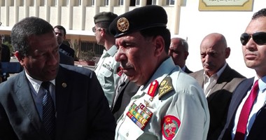 الفريق عبد العزيز سيف الدين يستقبل رئيس هيئة عمليات الجيش الأردنى
