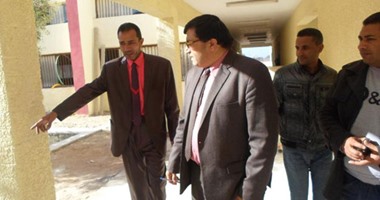 وكيل "تعليم جنوب سيناء" يتفقد المدرسة الثانوية الصناعية بطور سيناء