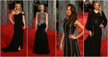 بين الأفضل والأسوأ.. الأسود يسيطر على إطلالات النجمات فى "Bafta"