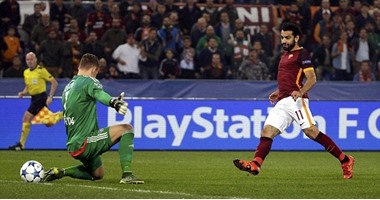 بالفيديو.. ماذا قدم محمد صلاح مع روما بدورى الأبطال قبل قمة ريال مدريد