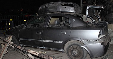 توقف حركة المرور أعلى دائرى المريوطية بسبب حادث تصادم