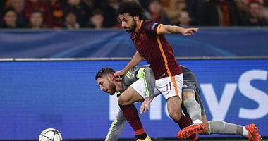 محمد صلاح يواجه ريال مدريد مع روما بروح الكالتشيو