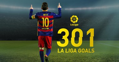 بالفيديو.. جميع أهداف ميسي الـ301 فى الدورى الإسبانى