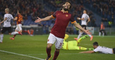 محمد صلاح "رجل المستحيل" فى خماسية روما أمام باليرمو